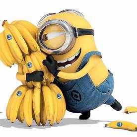 minion with banana